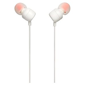 Fone Ouvido Intra-Auricular JBL T110 Branco