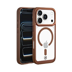Capa Magsafe Transarente Iphone 17 Pro Gshield Wave GS-12575 Desert