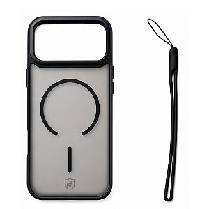 Capa Magsafe Iphone 17 Pro Max Gshield Wave GS-12572 Fumê