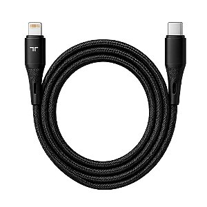 Cabo Lightning X Tipo-C Space Space77 1 Metro Preto
