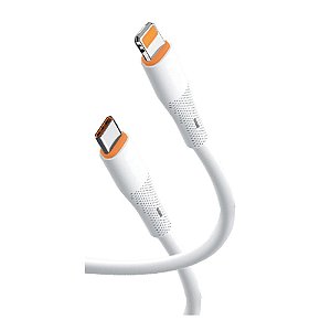 Cabo Tipo-C para Lightning X-Cell XC-CD-148 1 Metro Branco