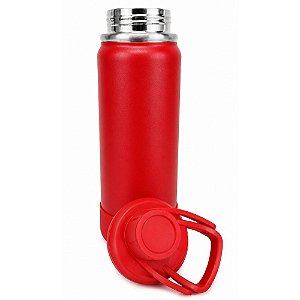Garrafa Água Térmica Vacuum Flex XC-GE-600 600ML Vermelho
