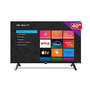 Smart Tv AOC 40" 40S5045/78 FHD Roku