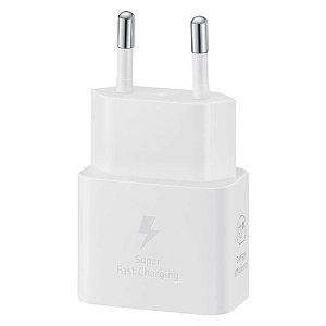 Carregador Tipo-C Samsung EP-T2510NWEGWW 25W Branco