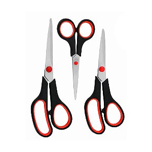 Kit 3 Tesouras Nix House NIX217 3 Tamanhos