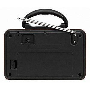 Rádio Portátil Kapbom KA-135B FM/USB/TF 5W Bege