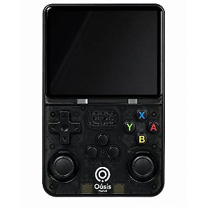 Vídeo Game Portátil Oásis OIH-5916 RS36 18000 Jogos Preto