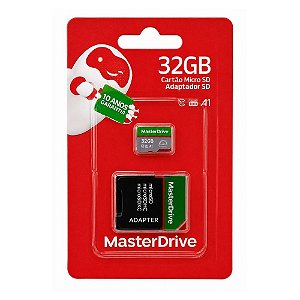 Cartão Memória Micro SD Masterdrive M-504 32GB