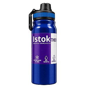 Garrafa Térmica Istok Polar Parede Dupla 620ML Azul