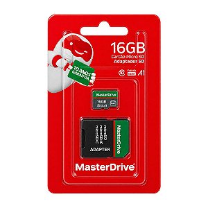 Cartão de Memória Micro SD Masterdrive M-503 16GB