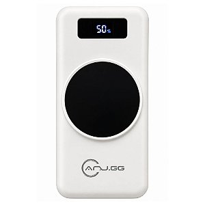 Carregador Portátil Anj.GG AJ-C44 20.000mAh Branco