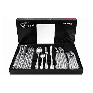 Faqueiro Euro Original Line SL0410D 24 Peças Inox