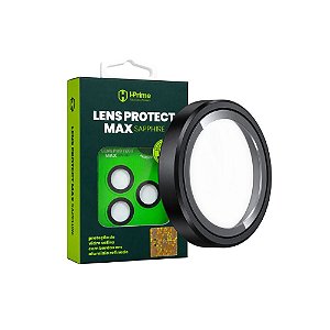 Película Hprime Câmera Lens Protect Max Saphire Iphone 18 Pro/18 Pro Max Preto