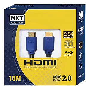 Cabo HDMI 1.4 Mxt com Filtro 15metros  8.1.359
