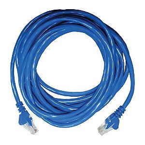 Cabo Rede Patch Cat5 X-Cell XC-CR-20M 20 Mts Azul