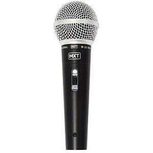Microfone M-58 MXT Com Cabo Preto 54.1.113