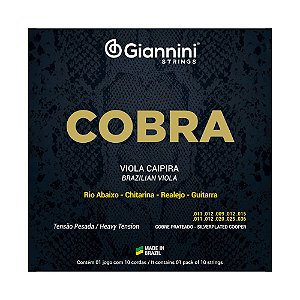 Encordoamento Viola Giannini Cobra GESVP 011