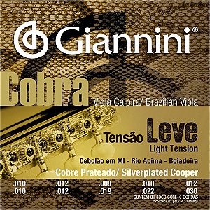 Encordoamento Viola Giannini Cobra GESVL 009