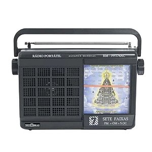 Rádio RM-PFT74AC Motobras 7 Faixas AM/FM/AP 5W