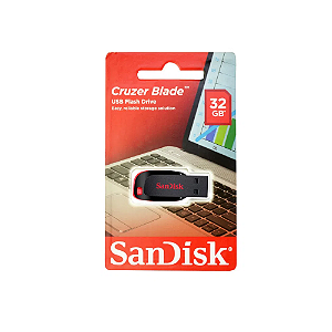 Pen Drive SanDisk Cruzer Blade 32GB