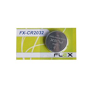 Pilha Botão Flex Lítio FX-CR2032 3V ( Unidade )