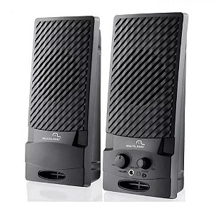 Caixa Som para PC Multilaser SP044 1W Preto