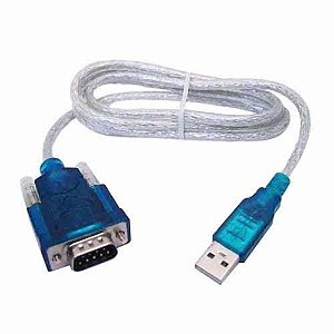 Cabo Conversor USB-RS232 DB9 para USB