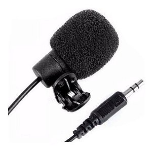 Microfone com Fio Lapela Tomate MP-018