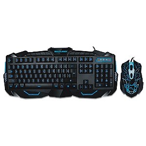 Teclado e Mouse Multilaser TC195 Gamer com Fio