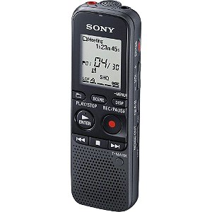 Gravador de Voz Sony ICD-PX240 4gb Preto