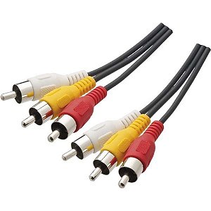 Cabo Av 3 RCA x 3 RCA Mxt 1.8 MTS