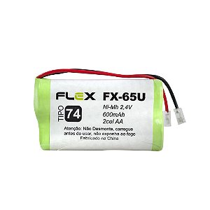 Bateria para Telefone sem Fio Flex FX-65U 600mAh