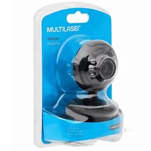 Webcam Multilaser WC045 720p Preta