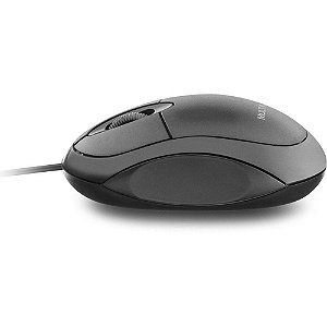 Mouse com Fio Multilaser MO300 com Fio Preto