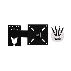 Suporte Tv Articulado Brasforma BRA3.0 10"- 60"