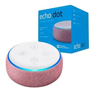 Amazon Alexa Echo Dot 3ª Geração Lilás
