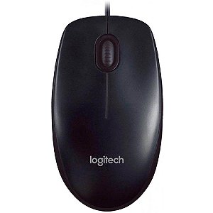 Mouse com Fio Logitech M90 Preto