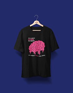 Camiseta Universitária - Psicologia - Questão de Saúde - Basic