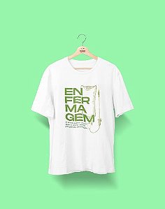 Camisa Universitária - Enfermagem - Intravenoso - Basic