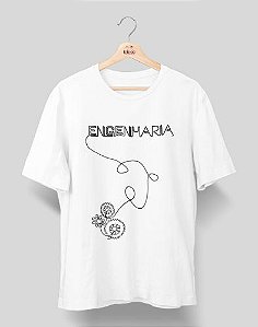 Camisa Universitária - Engenharias - Por um fio - Basic