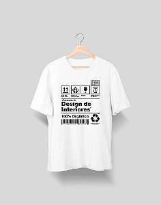 Camisa Universitária - Design de Interiores - Humanos - Basic