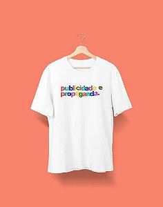 Camisa Universitária - Publicidade e Propaganda - Aquarela - Basic