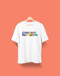 Camisa Universitária - Recursos Humanos - Aquarela - Basic