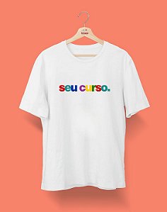Camisa Universitária - Seu Curso (Personalizável) - Aquarela