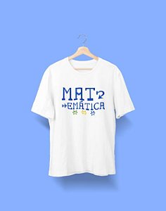 Camisa Universitária - Matemática - Gentileza - Basic