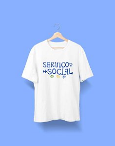 Camisa Universitária - Serviço Social - Gentileza - Basic