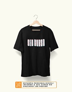 Camiseta Universitária - Coleção 3D - Todos (Personalizáveis) - Basic