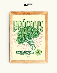 Quadro Decorativo - Nutrição - Brócolis