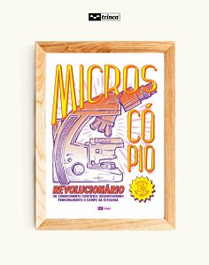 Quadro Decorativo - Apetrechos - Microscópio