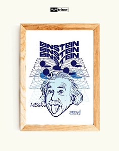 Quadro Decorativo - Comics - Albert Einstein